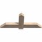 Ekena Millwork Eugene Smooth Timber Gable Bracket, Douglas Fir, 48"W x 20"H x 3 1/2"D x 5 1/2"F, 10/12 Pitch GBW048X20X0406EUG00SDF - alternate 2